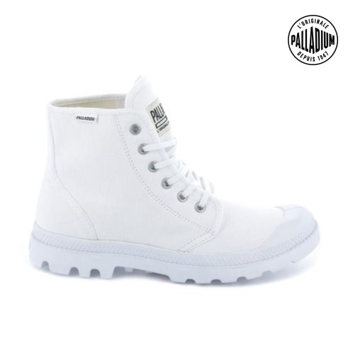 Dámské Tenisky Palladium Pampa Hi Originale High Tops Bílé | CZ CNT-48R